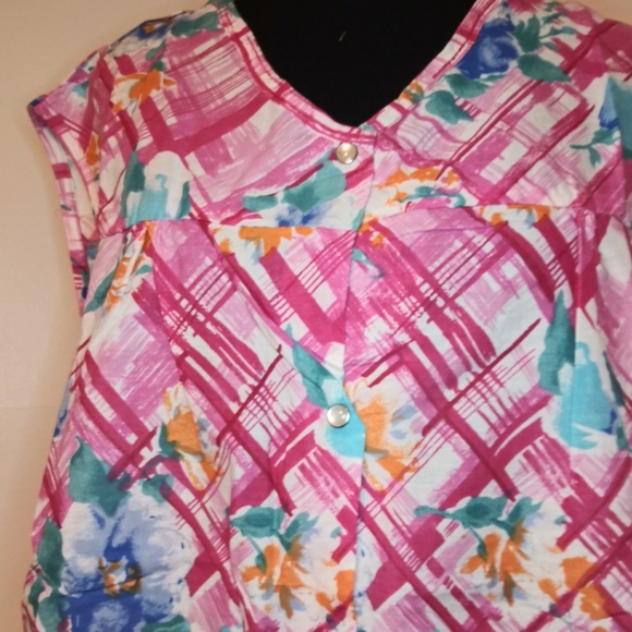 *3 for $15*NWT Vintage 90s Apron/Smock - Picture 2 of 8